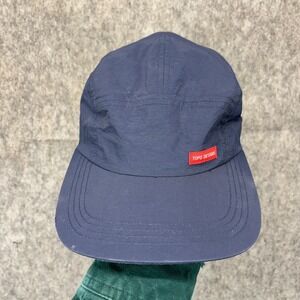 Topo Designs 5 Panel Hat Blue Nylon Strapback Outdoors